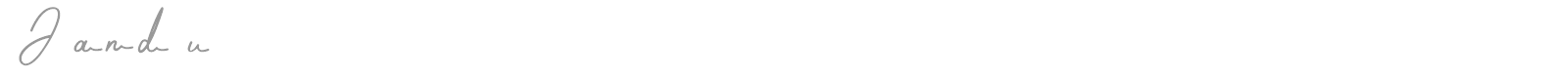 Jandu font preview
